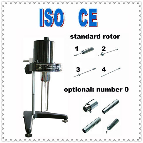 NDJ-4 dial reading Rotational viscometer viscosity meter analyzer ...